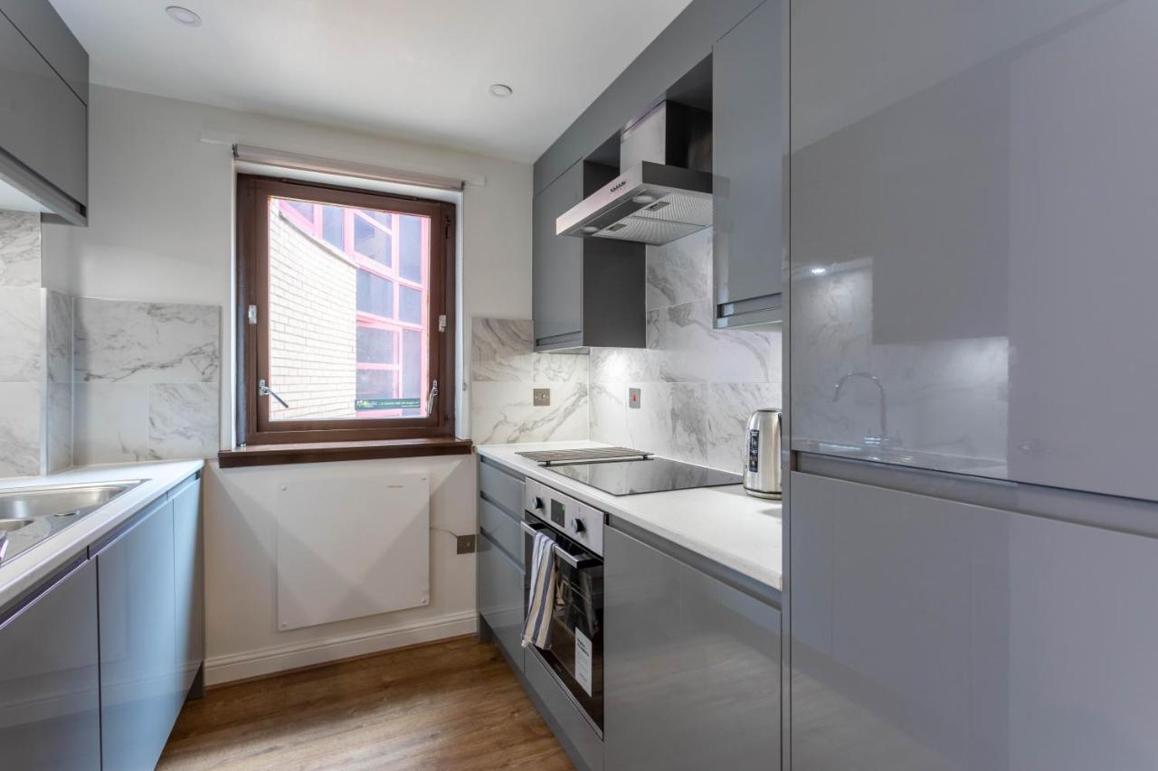 Stunning 1 Bed Merchant City Apartment With Parking Glasgow Eksteriør billede